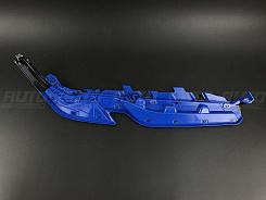 Верхняя маска (ресница) BMW 5 G30 (2020-2023) Laser LED Shadow Line (левая)