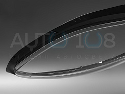 Стекло фары PORSCHE MACAN I (2018-2024) рестайлинг (левое)