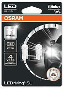 Светодиодная лампа OSRAM LEDriving SL W5W 6000K (комплект, 2 шт.) 2825DWP02B