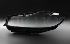 Стекло фары JAGUAR XF / F-PACE (2015-2020) (левое) по выгодной цене