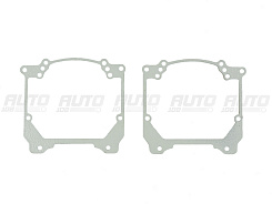 Переходная рамка Toyota Land Cruiser Prado 150 (2017-2020) 2-й рестайлинг - Hella 3 / 3R