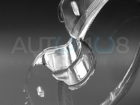 Стекло фары MINI COOPER HATCH R56 (2006-2013) (левое) — фото 3