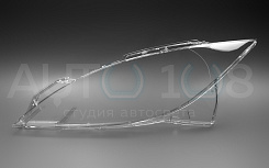 Стекло фары MAZDA 6 GH (2007-2013) без AFS (левое)