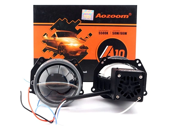 Светодиодные линзы Aozoom A10 Unicorn 3.0 5500K (крепление Hella 3) (к-т 2шт) по выгодной цене