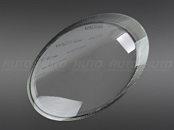 Стекло фары Porsche 911 (997) (2004-2012) серый кант (левое)