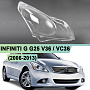 Стекло фары INFINITI G G25 V36 / VC36 (2006-2013) sedan (правое) по выгодной цене