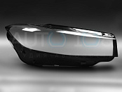 Стекло фары BMW 3 G20 / G21 / G28 (2022-н.в.) рестайлинг (правое)