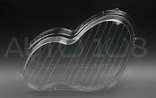 Стекло фары MERCEDES C-class W203 (2004-2008) рестайлинг ксенон (левое)