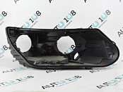 Корпус фары VOLKSWAGEN TIGUAN 1 (2011-2016) рестайлинг ГАЛОГЕН линза + ДХО (правый)