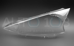 Стекло фары MITSUBISHI GRANDIS (2003-2011) (левое)