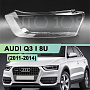 Стекло фары AUDI Q3 I 8U (2011-2014) дорестайлинг (левое) по выгодной цене