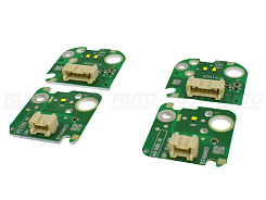 Плата подсветки ДХО BMW 3 F30 LED 63117419610 63117419615 Yello LEMON (6 шт.)