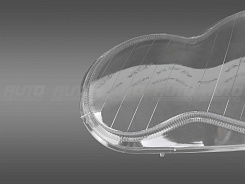 Стекло фары MERCEDES C-class W203 (2004-2008) рестайлинг ксенон (левое)