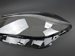 Стекло фары MERCEDES A W176 (2015-2018) рестайлинг не для галогена (левое)