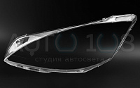 Стекло фары MERCEDES S-class W221 (2009-2013) рестайлинг (левое) — фото 2