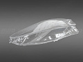 Стекло фары BMW 5 F07 Grand Turismo (2013-2016) рестайлинг LED (правое) по выгодной цене