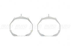 Переходная рамка Lexus LX 570 2007-2012 с AFS - Hella 3 / 3R (к-т, 2шт) 086