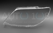 Стекло фары MITSUBISHI OUTLANDER 1 (2002-2009) для фары без линз (левое)
