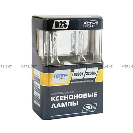 Ксеноновая лампа D2S MTF Active Night 6000k (к-т 2шт)