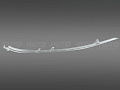 Световоды для фары BMW 5 F10 (2009-2013) дорестайлинг правой