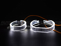 LED Ангельские глазки (кольца) BMW X6 E71 / X5M E70 F-Style (2007-2012) (комплект) — фото 1