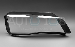 Стекло фары AUDI A8 D4 (2010-2014) дорестайлинг LED / MATRIX (правое)