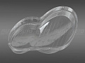 Стекло фары MERCEDES C-class W203 (2004-2008) рестайлинг ксенон (правое) по выгодной цене