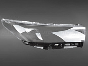 Стекло фары TOYOTA HIGHLANDER 3 (2016-2019) рестайлинг LED линза (правое)