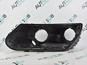 Корпус фары VOLKSWAGEN TIGUAN 1 (2011-2016) рестайлинг ГАЛОГЕН линза + ДХО (левый)