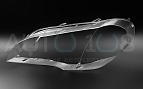 Стекло фары BMW X5 E70 (2006-2013) (левое) по выгодной цене