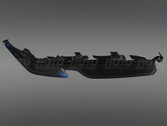 Верхняя маска (ресница) BMW 5 G30 (2020-2023) LED LOGO б/у (левая)