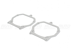 Переходная рамка Hyundai Creta (2020-2023) дорестайлинг - Hella 3 / 3R (к-т, 2шт) 236