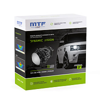 Светодиодные линзы MTF DYNAMIC VISION 3" 5500K (крепление Hella 3) (к-т 2шт) — фото 2