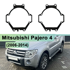 Переходная рамка Mitsubishi Pajero 4 (2006-2014) - GTR / Adaptive Series (к-т 2) 016
