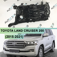 Корпус фары TOYOTA LAND CRUISER 200 (2015-2021) 2-й рестайлинг LED (левый)