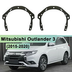 Переходная рамка Mitsubishi Outlander 3 (2015-2020) - Hella 3 / 3R (комплект, 2шт) 065
