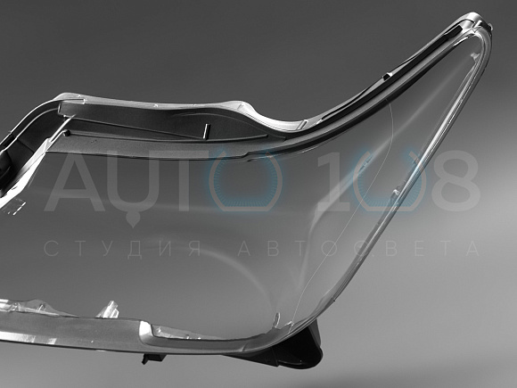 Стекло фары LEXUS LX 570 URJ200 (2012-2015) рестайлинг ЧЕРНЫЙ кант (правое) по выгодной цене