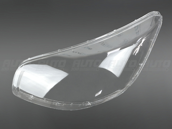 Стекло фары KIA Soul 2 (2016-2019) рисунок под рефлекторную фару (левое) по выгодной цене