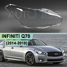 Стекло фары INFINITI Q70 (2014-2019) рестайлинг (правое)