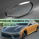 Стекло фары PORSCHE PANAMERA 970 (2013-2016) рестайлинг (левое)