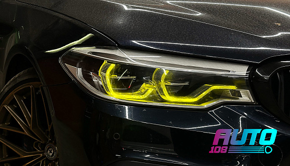 Плата подсветки ДХО BMW 5 G30 63117214939 (2016-2020) Yellow Lemon FULL LED AFS (2 шт) по выгодной цене
