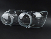 Стекло фары CHEVROLET AVEO T350 (2011 - 2020) (левое)