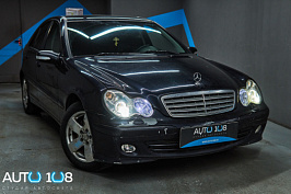 Mercedes Benz W203 — установка линз Aozoom A13 и полировка стекол фар