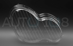 Стекло фары MERCEDES C-class W203 (2004-2008) рестайлинг ксенон (правое)