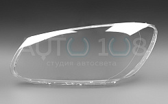 Стекло фары KIA CERATO 1 (2003-2007) дорестайлинг (левое)