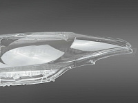 Стекло фары TOYOTA HIGHLANDER 2 (2010-2013) рестайлинг (левое) — фото 4