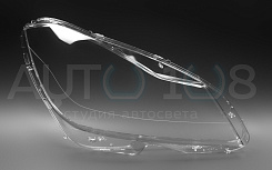 Стекло фары MERCEDES C-class W204 (2011-2015) рестайлинг LOGO (правое)