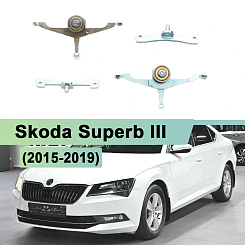 Переходная рамка Skoda Superb III Дорест - Hella 3 / 3R (к-т 2) 161