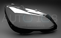 Стекло фары MERCEDES E-class W212 (2013-2016) рестайлинг MB (правое) — фото 2