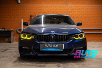 Плата подсветки ДХО BMW 5 G30 63117214939 (2016-2020) Yellow Lemon FULL LED Adaptive (2 шт) — фото 8